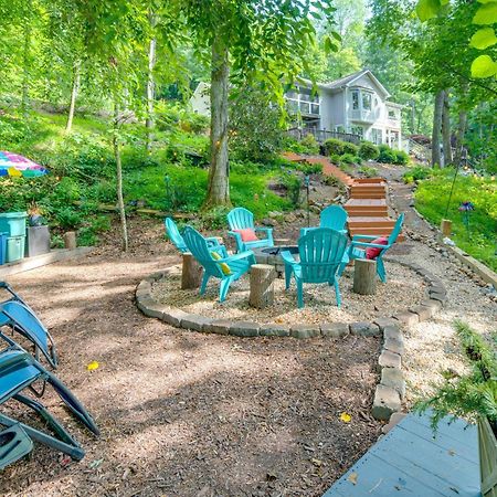 Creekside Hendersonville Haven Hot Tub And Fire Pit Eksteriør bilde