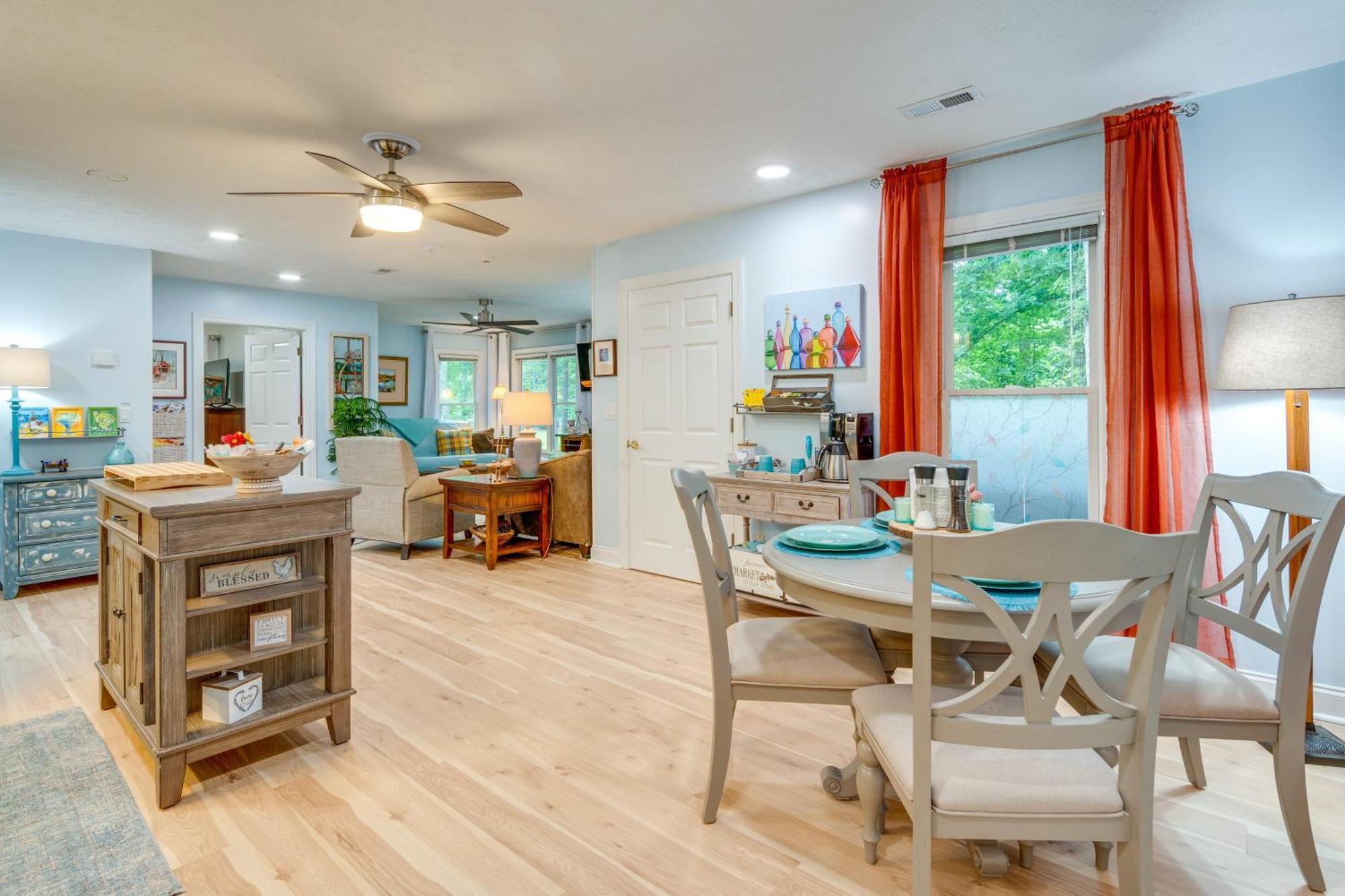 Creekside Hendersonville Haven Hot Tub And Fire Pit Eksteriør bilde