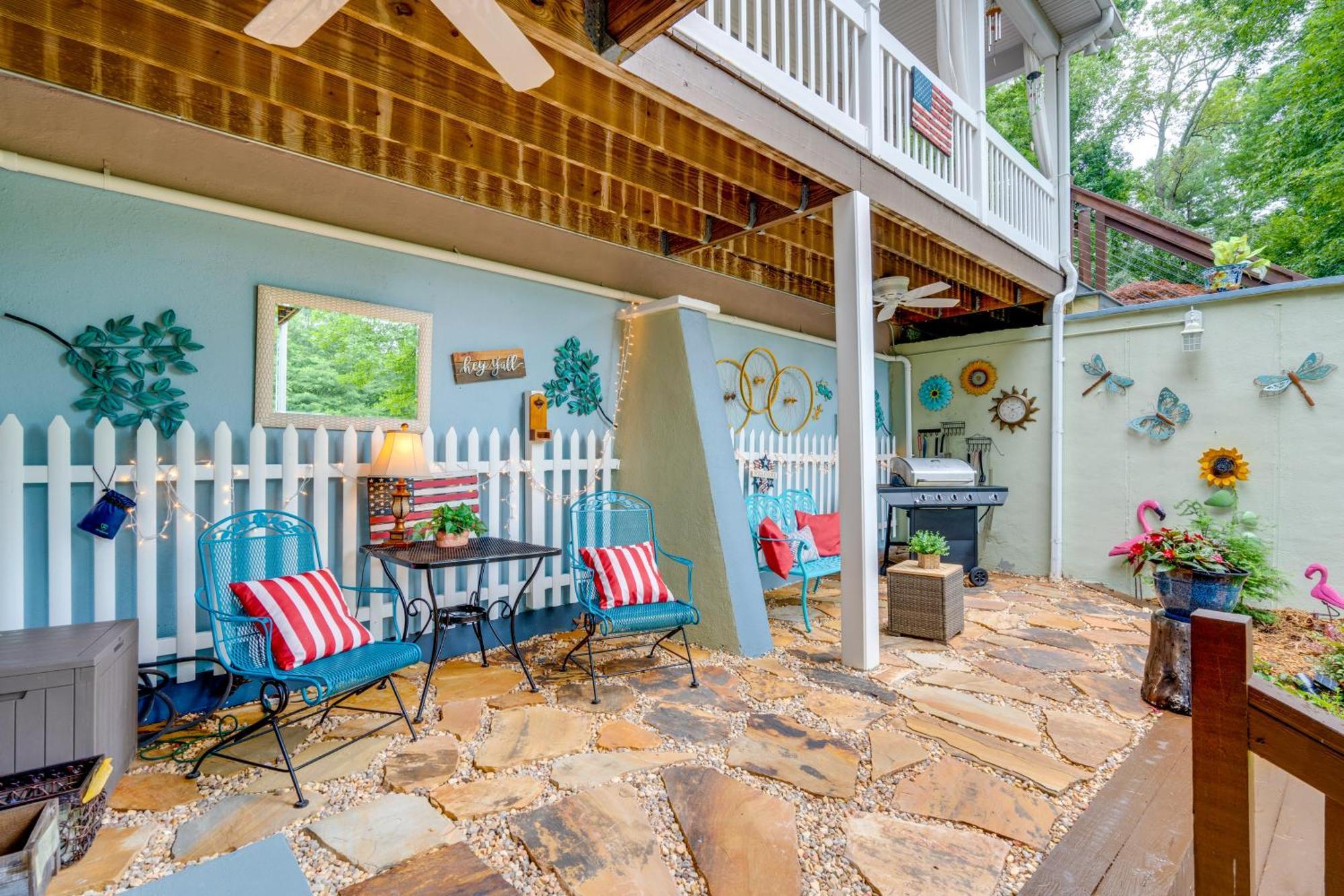 Creekside Hendersonville Haven Hot Tub And Fire Pit Eksteriør bilde