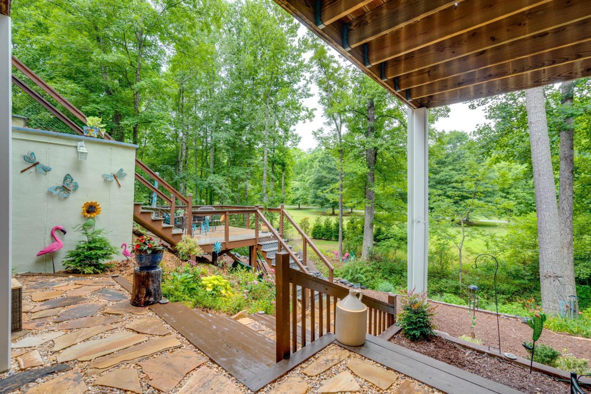 Creekside Hendersonville Haven Hot Tub And Fire Pit Eksteriør bilde